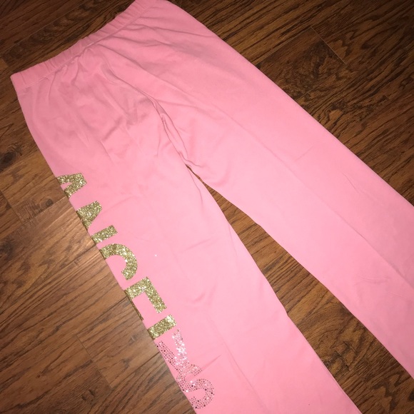 SOLD VS Angel Jogger Sweat Pants Pink Loungewear - Picture 8 of 8